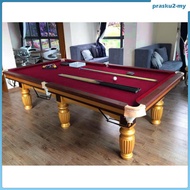 [PraskuafMY] Professional Billiard Pool Table Cloth Snooker Table Accessory 8ft Red