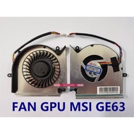 พัดลม CPU-GPU MSI GE63  GP63 GL63 GE63VR GE73 GE73VR GP73 GL73 MS16P1 MS179C MS16JC เทียบรูปก่อนสั่ง