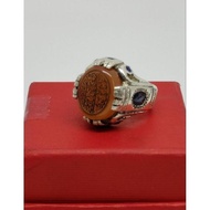 [BEST QUALITY] CINCIN PERAK BATU AKIK YAMAN HIRIZ AYAT 1000 DINAR