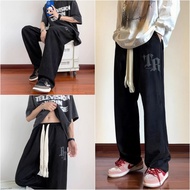 American Retro Street vibe Style baggy tracksuit Casual Pants Men Loose Wide-Leg baggy tracksuit ret
