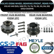 VOLVO (OEM) WHEEL HUB BEARING (FRONT, REAR) FOR VOLVO V40 [525, 526] [T2, T3, T4, T5, D2, D3, D4, D5