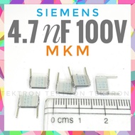 Siemens 4.7nF 400V MKM Metalized Polyester Capacitor 4n7 0.0047uF 472