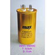 20mf capacitor/450v Max