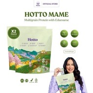 HOTTO MAME PROTEIN MULTIGRAIN WITH EDAMAME CONTENTS 12 SACHETS - HOTTO EDAMAME - HOTTO EDAMAME NUTS 