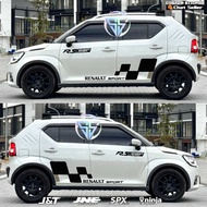Ignis renault sport car sticker, latest Ignis car cutting sticker