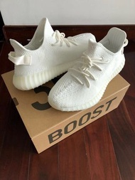 Genuine USA Adidas Yeezy V2 350 triple white