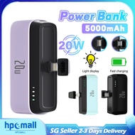 【SG Stock】Power Charging Power Bank mini Powerbank 3000Mah/5000Mah充電寳