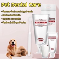 Pet Toothpaste Cat Oral Hygiene Care 360° Pet Toothbrush Pet Dental Care Berus Gigi Kucing
