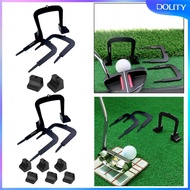 [dolity] 3pcs Golf Gates Putt Gates Lightweight Metal Goal Gates Putter Gates Golf Accessories Pract