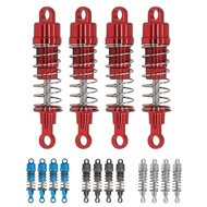 MN82 MN78 MN168 MN99S MN300 MN-300 Tank 300 4pcs Metal Oil Shock Absorber Damper RC Car Upgrade Part