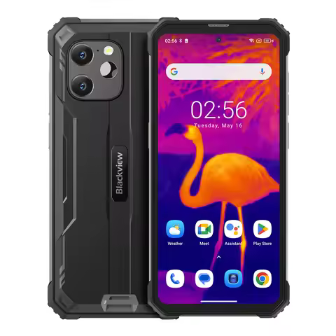Blackview BV8900 Rugged Smartphone, Android 13 2.4K Display,16GB + 256GB HelioP90 Mobile Phone, Upgr