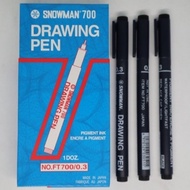 Drawing Pen Snowman FT700