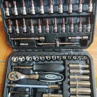 Bộ tay vặn 1/4 gồm 52 chi tiết chính hãng Crest