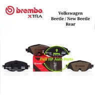 BREMBO XTRA BRAKE PAD REAR VOLKSWAGEN BEETLE / NEW BEETLE