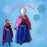 Anna Frozen Princess Anna Frozen Costume Robe Set deluxe