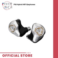EPZ P50 Hybrid HIFI Earphones: Self-developed 10mm PEK + PU Composite Diaphragm Dynamic Coil, Open C