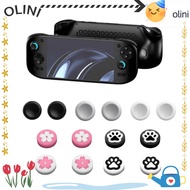 OLINI 4PCS Big Joystick Cap, Non-slip Silicone Game Console Joystick Rocker, High Quality Colorful A