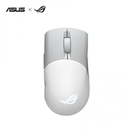 華碩 ROG Keris Wireless Aimpoint 無線三模電競滑鼠(白色/有線-無線-藍芽/36000Dpi/79克/可更換微動/RGB)