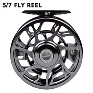 PROBEROS 3+1BB Fly Fishing Wheel 3/4-5/6-7/8 WT Fly Fishing Reel Aluminum Fly Reel CNC Machine Cut L