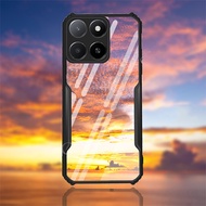 Transparent Acrylic TPU Frame Soft Cover For Honor X9C X5B Plus X6B X7B X7C X8B X9B X6A X7A X8A X9A 