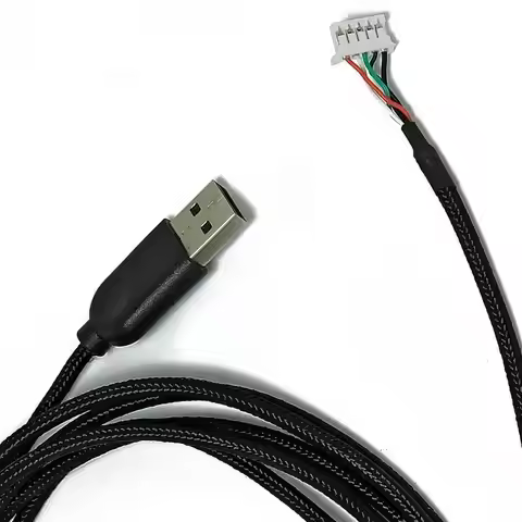 31BA New USB Mouse Cable/Line/Wire Replacement for G600 Mouse 79'' Braided