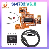 [gaozuo523.vn] SI4732 V6.8 FPC Module+512KB Chip+USB Writing Cable for  K5 K6 HF Shortwave Full Band