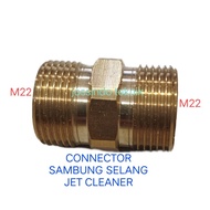 Jet Cleaner Hose Connection M22 x M22 Jet Cleaner Hose Connector M22 x M22 Quick Release Connector