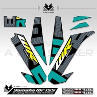 Yamaha WR 155 New List Body Striping WR155 Sticker Variation Yamaha WR Sticker WR 155 Striping Motif