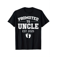 Promoted to Uncle Est 2025 Uncle to Be 1St Time Uncle T-Shirt