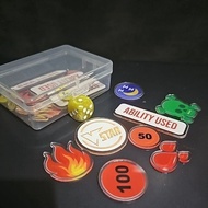 Damage counter pokemon card tcg token damage