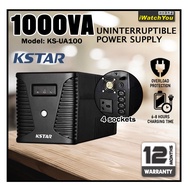 1000va UPS / KSTAR brand KS-UA100 / Uninterruptible Power Supply / High Quality