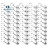 50Pcs Mini Disco Ball Keychain, Mirror Disco Ball Bulk Keyring Party Favors for 70s 80s Disco Party 