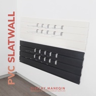 NEW Slat Wall DM 842 Wallpanel Display Dinding Panel Bahan PVC Panel