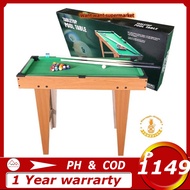 [PH] Mini billiard Table for Kids wooden with tall feet pool table set taco billiards