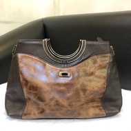 WANLIMA Leather Hand Bag