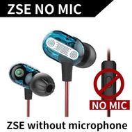 Kz Zse Hifi Bass Sport In-Ear Earphone Dynamic Driver Noise Cancelling Headset Hifi Earbud As10 Zst Zs3e Edr1 Ed9 Zsn As10 Zs10
