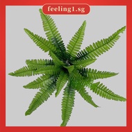 【FEELING】18 Heads Persian Leaves Artificial Green Plant Wall Decor for Wedding Outdoor