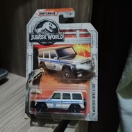 Matchbox 14 Mercedes Benz G 550 Jurassic World diecast Mattel