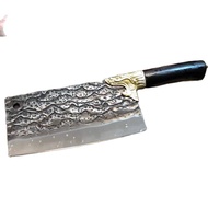 LO HOME  มีดมังกร เสริมมงคล ค้าขายร่ำรวย มีดทำครัวสไตล์ญี่ปุ่น (Chromium Stainless Steel Dual-use Kitchen knives )