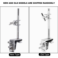 COWBELL HOLDER JAZZ DRUM KIT HOOP MOUNTED CLAMP ADJUSTABLE SILVER