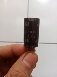 Elko Elco Kapasitor elektrolit 68 uf 450v