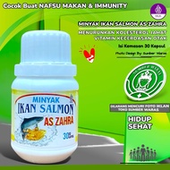 Salmon Fish Oil 30 Capsules Omega 3 DHA EPA