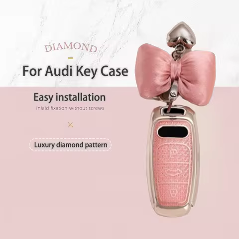 Luxury Diamond Pattern TPU for Audi Q8 RSQ8 A6 C8 S6 RS6 A7 S7 RS7 A3 8Y A8 D5 4N RS E-tron GT Q4 Q7