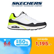 Skechers สเก็ตเชอร์ส รองเท้าผู้ชาย Men SKECHERS Street Uno Back Lit Shoes - 232347-WLM Air-Cooled Memory Foam Skech-Air Wedge Fit