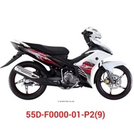 Lc 135 V2 V3 V4 V5 V6 V7 Cover Robot Merah Putih Hitam Black White Robot No 9 Yamaha