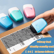 (SG LOCAL) Privacy Roller Stamp Identity Theft Protection Security Seal Confidential Guard For Parce