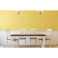 EMULSION PAINT FOR INTERIOR AND EXTERIOR WALL - 7LITRES - COLOUR : CORN YELLOW #3711 {[READY STOCK ]