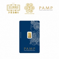TURBO [1G] PAMP Lady Fortuna Gold Bar 9999Gold