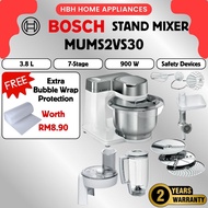 【Free Shiping】Bosch Stand Mixer MUMS2VS30 | Series 2 | 3.8 L | 7-Speeds | 900W | Juice Blender | Whi