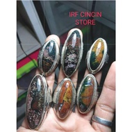 Batu Cincin akik rings for men size 14-26